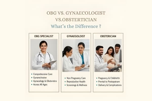 OBG vs. Gynaecologist vs. Obstetrician: What’s the Difference?